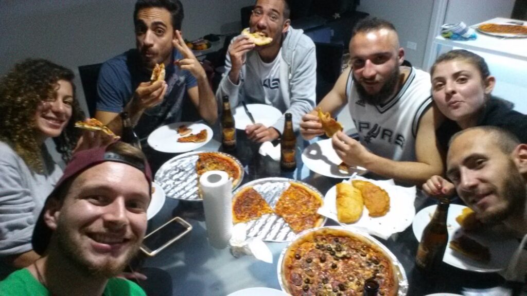 I ragazzi del Paringa Hostel